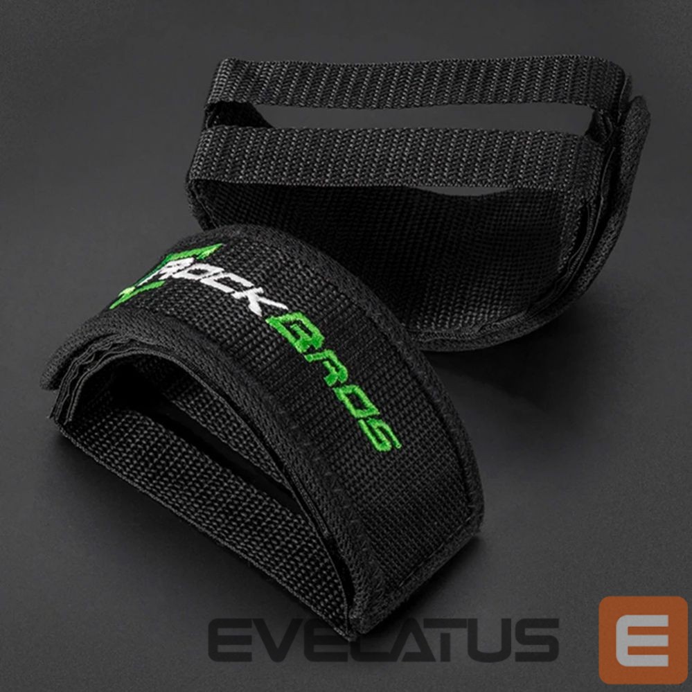 Dviračio priedas Rockbros Rockbros GZT1001 bicycle pedal straps - black