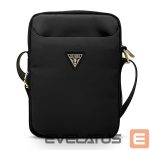 Nešiojamojo kompiuterio krepšys Guess  Guess Bag GUTB10NTMLBK 10" black/black Nylon Triangle Logo 