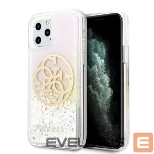 Nugarėlės dėklai Guess  Guess GUHCN58LGIRGP iPhone 11 Pro hard case Gradient Liquid Glitter Circle Logo 