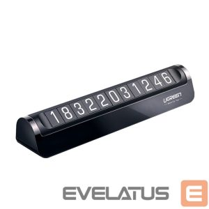 Automobilių priedai Ugreen  Ugreen car telephone number plate black (LP178) 
