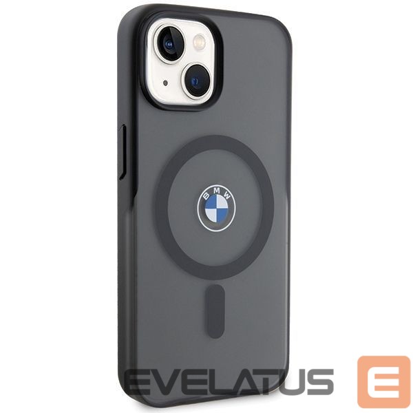 Nugarėlės dėklai BMW BMW IML Signature MagSafe iPhone 15 Case - Black