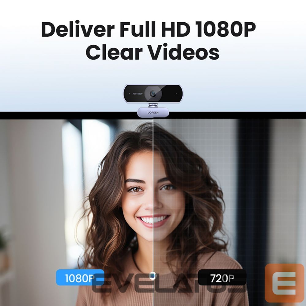 Vaizdo kamera Ugreen Ugreen CM678 USB HD Webcam - Gray