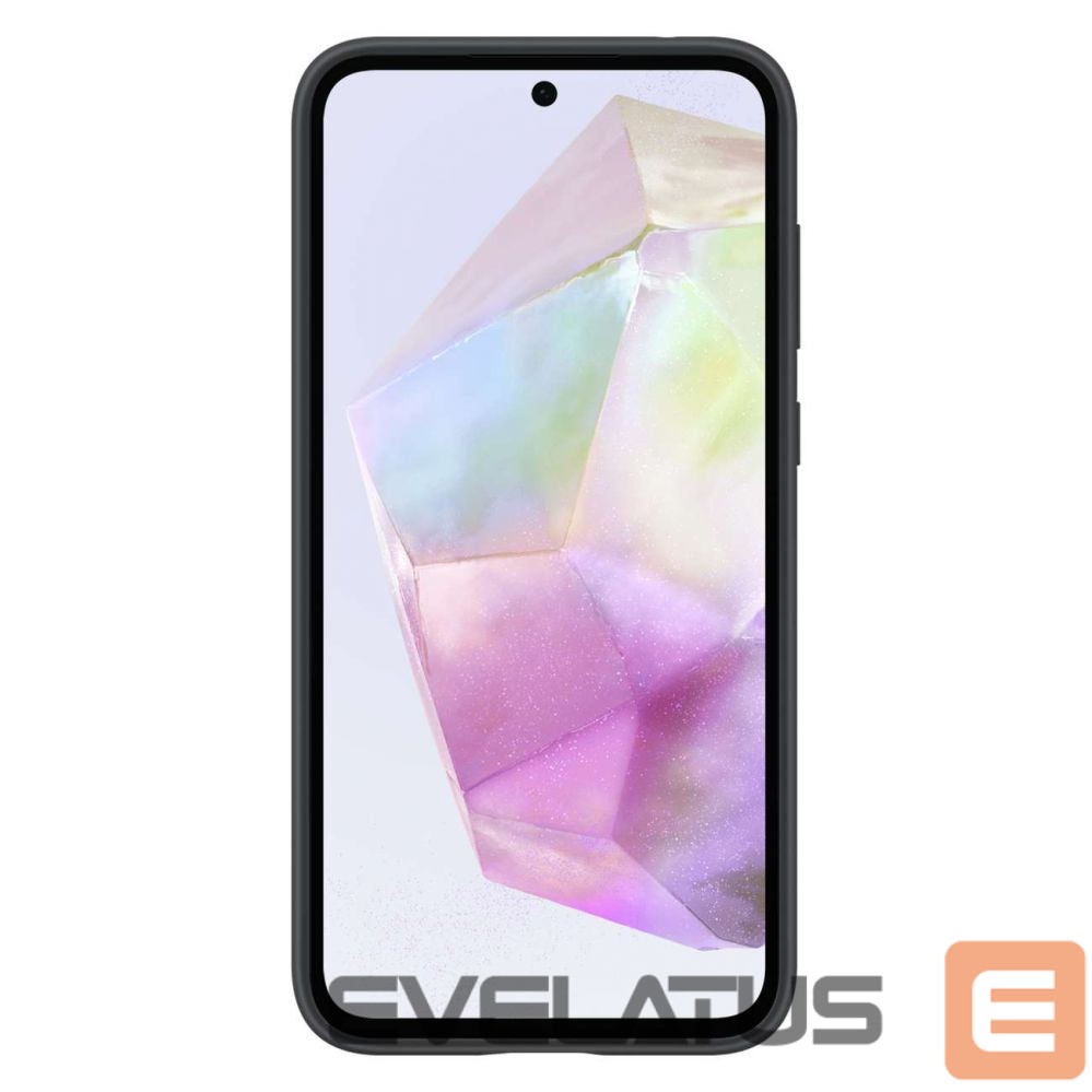 Nugarėlės dėklai Samsung Samsung Silicone Case EF-PA356TBEGWW for Samsung Galaxy A35 - black Black