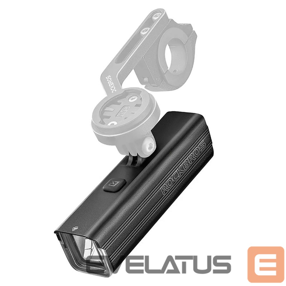 Dviračio priedas Rockbros Rockbros RHL1500 front bicycle light 5000mAh 1500lm IPX6 - black