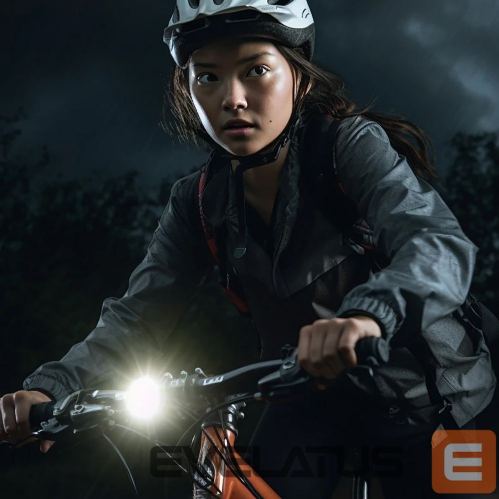 Dviračio priedas Rockbros Rockbros RHL1500 front bicycle light 5000mAh 1500lm IPX6 - black