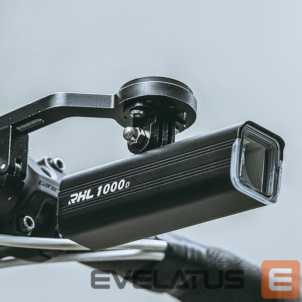 Dviračio priedas Rockbros Rockbros RHL1500 front bicycle light 5000mAh 1500lm IPX6 - black