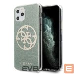Nugarėlės dėklai Guess  Guess GUHCN65PCUGLKA iPhone 11 Pro Max khaki hard case 4G Circle Glitter 