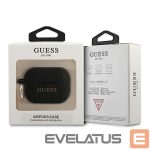 Nugarėlės dėklai Guess  Guess Silicone Glitter Case for AirPods Pro - Black 