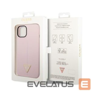Nugarėlės dėklai Guess  Guess Silicone Triangle Case for iPhone 14 6.1" - Purple 