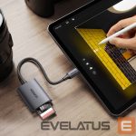 Adapteris Ugreen  Ugreen CM401 USB C 5Gb/s SD/TF card reader - gray 