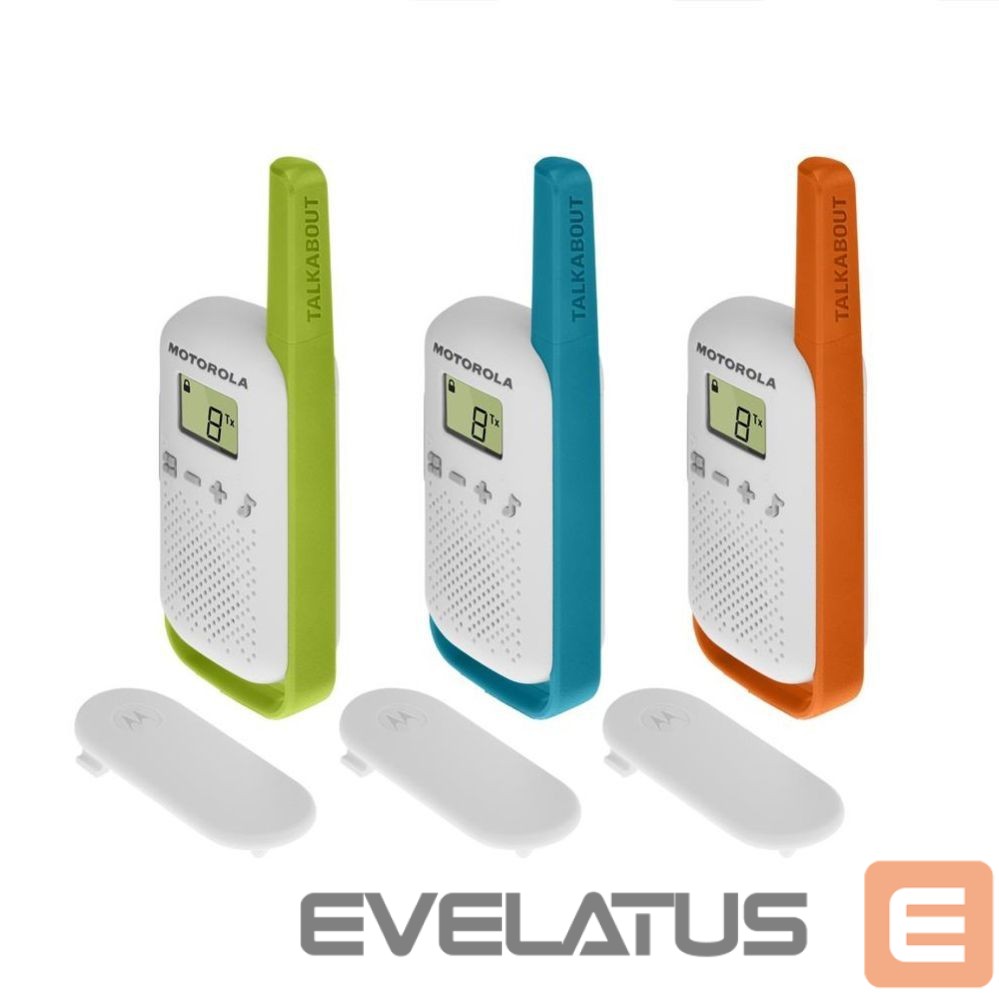 Radijo imtuvai Motorola Talkabout T42 triple-pack