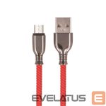 Kabelis Setty  Setty cable USB - microUSB 1,0 m 3A FC-M red 