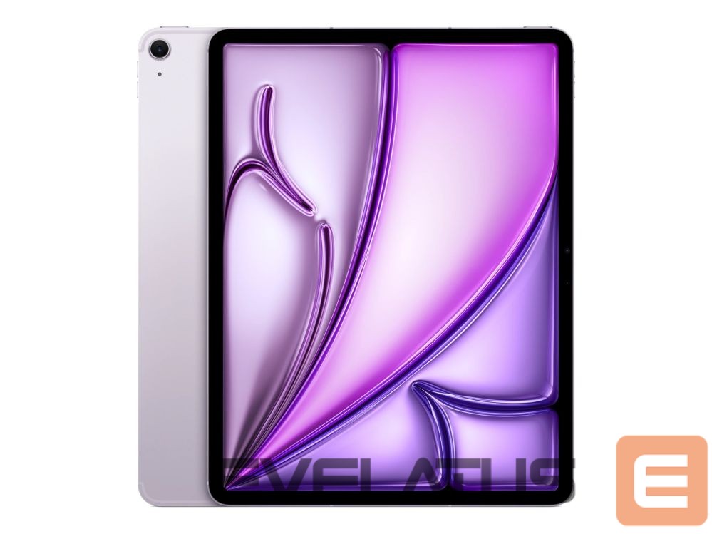 Planšetiniai kompiuteriai Apple | iPad Air Wi-Fi + Cellular | Purple | 13 " | 2732 x 2048 pixels | IPS | | 12 GB | M4 | 128 GB | 3G | 4G | 5G | Wi-Fi | Front camera | 12 MP | Rear camera | 12 MP | Bluetooth | 6.0 | iPadOS | 26