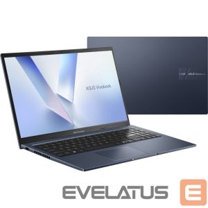 Nešiojamas kompiuteris Asus  Vivobook 15 M1502NAQ-BQ034W | Quiet Blue | 15.6 " | IPS | FHD | 1920 x 1080 pixels | Anti-glare | AMD Ryzen 5 | 150 | 16 GB | DDR5 | Solid-state drive capacity 512 GB | AMD Radeon Graphics | Windows 11 Home | 802.11ax | Bluetooth version 5.4 | Keyboard language Russian | Keyboard backlit | Warranty 24 month(s) | Battery warranty 12 month(s) 