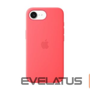 Nugarėlės dėklai Apple  iPhone 17e Silicone Case with MagSafe – Bright Guava | 