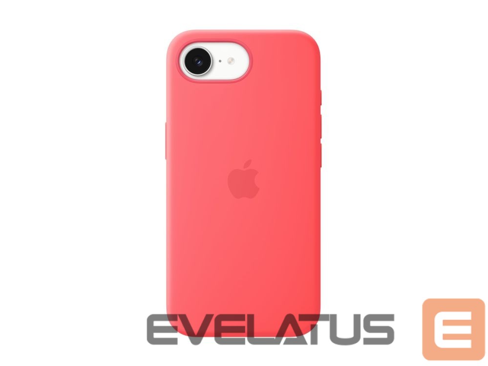 Nugarėlės dėklai Apple iPhone 17e Silicone Case with MagSafe – Bright Guava |