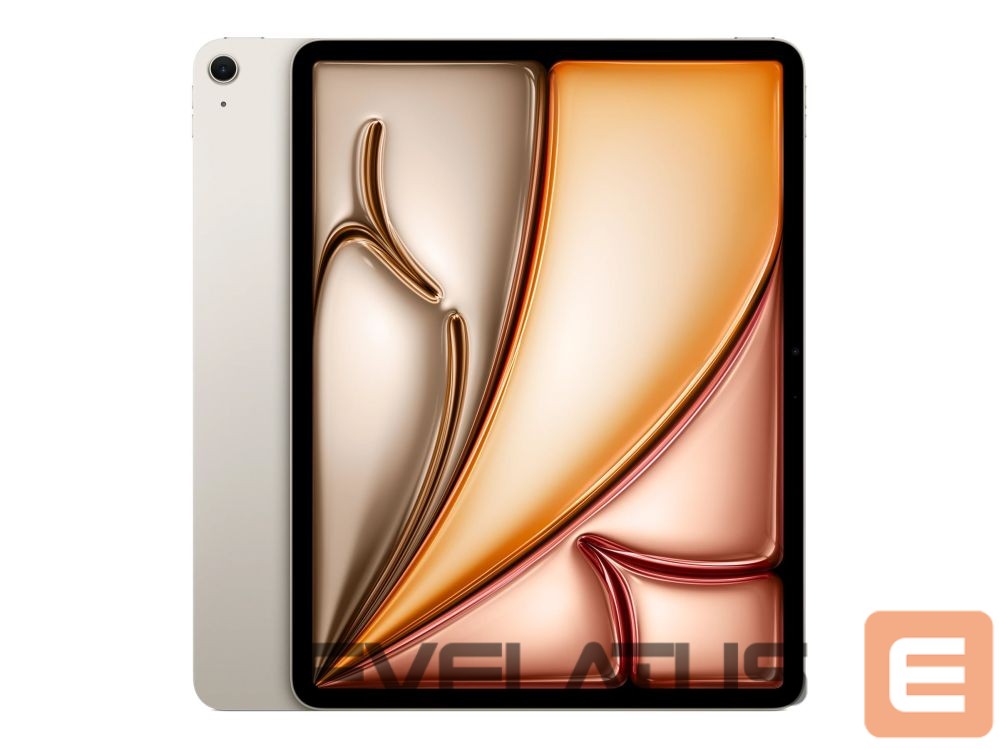 Planšetiniai kompiuteriai Apple | iPad Air | Starlight | 13 " | 2732 x 2048 pixels | IPS | | 12 GB | M4 | 128 GB | Wi-Fi | Front camera | 12 MP | Rear camera | 12 MP | Bluetooth | 6.0 | iPadOS | 26
