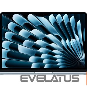 Nešiojamas kompiuteris Apple  MacBook Air 13"  M5 10C CPU, 10C GPU/16GB/1TB SSD/Sky Blue/SWE | 