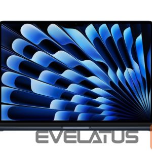 Nešiojamas kompiuteris Apple  MacBook Air 15"  M5 10C CPU, 10C GPU/16GB/1TB SSD/Midnight/SWE | 