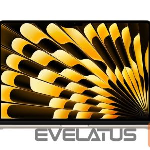 Nešiojamas kompiuteris Apple  MacBook Air 15"  M5 10C CPU, 10C GPU/24GB/1TB SSD/Starlight/SWE | 