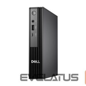 Asmeninis kompiuteris Dell  Pro | QCM1255 | Desktop | Micro | AMD Ryzen 5 PRO | 8500GE | Internal memory 16 GB | DDR5 | 512 GB | Keyboard language No keyboard | Windows 11 Pro | Warranty 36 month(s) 