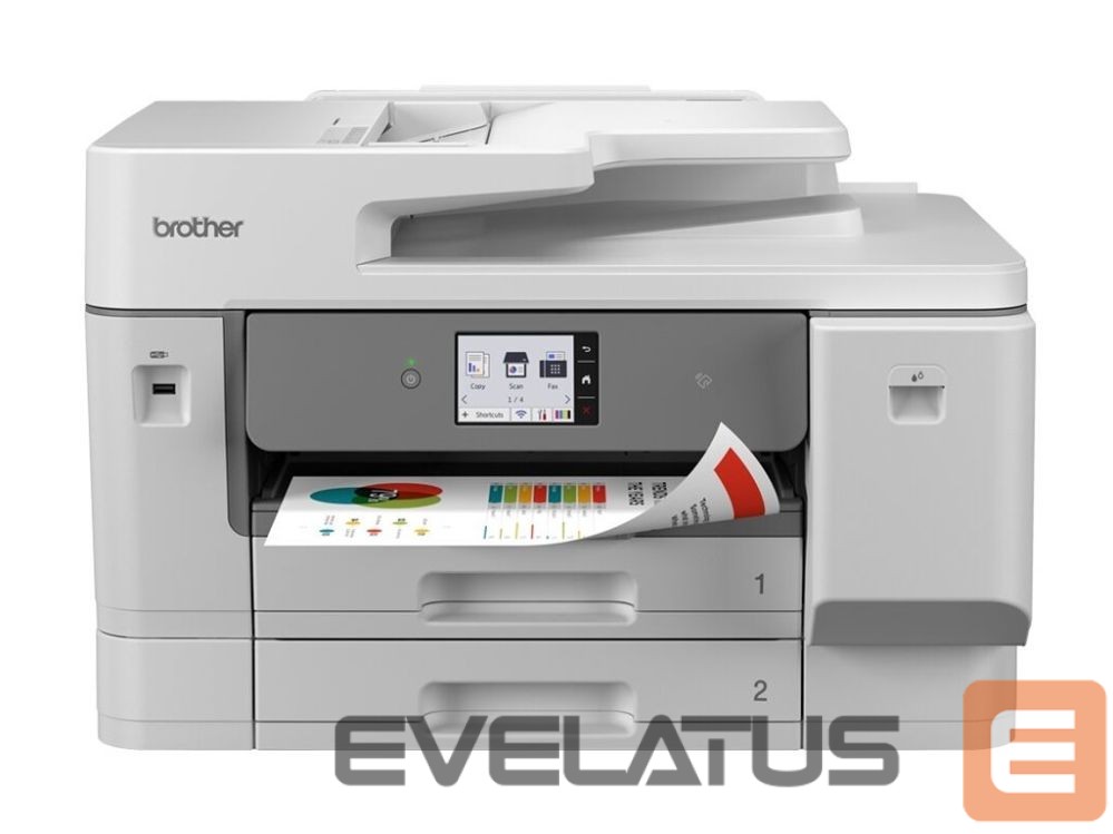 Spausdintuvai Brother MFC-J6975DW | All-in-one Inkjet Printer | Inkjet | Colour | A3 | Wi-Fi | Grey