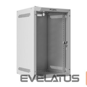Kitos prekės Lanberg  Rack cabinet 10" wall-mount 9U/280x310 (flat pack) with glass door | WF10-2309-10S | Gray 