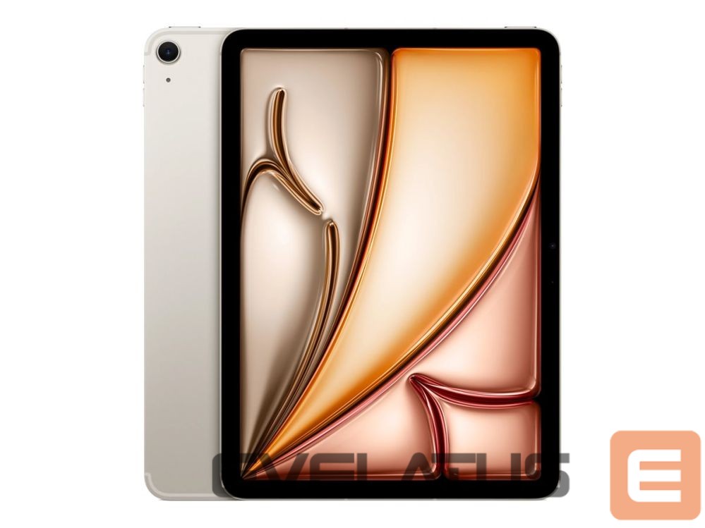 Planšetiniai kompiuteriai Apple iPad Air 11" M4 Wi-Fi + Cellular 128GB - Starlight |