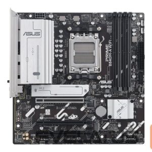 Intel procesoriaus pagrindinė plokštė Asus  PRIME B840M-A WIFI | Processor family AMD | Processor socket AM5 | DDR5 SDRAM | Supported hard disk drive interfaces SATA, M.2 | Number of SATA connectors 4 