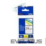 Eksploatacinės medžiagos spausdintuvams Brother  | TZE-151 Laminated Tape | Black on Clear | TZe | 8 m | 2.4 cm 