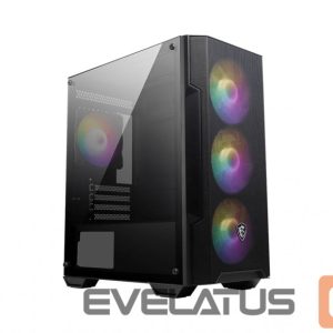 Kompiuterio dėžė MSI  PC Case MAG FORGE M100A Black Micro ATX Tower Power supply included No 