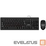 Kompiuterio klaviatūra Sven  Combo Keyboard+mouse KB-S320C black (104 keys, 1000DPI, 2+1 bt.) 