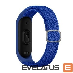 Dirželis iLike  Mi Band 3/4/5/6 Braided Fabric Strap Blue
