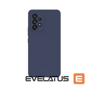Nugarėlės dėklai Evelatus Samsung Galaxy A53 5G Premium Soft Touch Silicone Case Midnight Blue