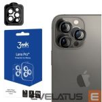 Apsauginiai stiklai 3MK Apple iPhone 14 Pro/14 Pro Max Lens Protection Pro Graphite 