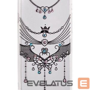 Nugarėlės dėklai Vennus Apple iPhone 7 Plus/8 Plus Art Design 1 Black