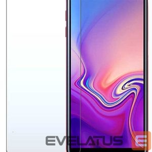 Apsauginiai stiklai Evelatus Samsung J6 Plus 0.33 Flat Clear Glass Japan Glue Anti-Static 
