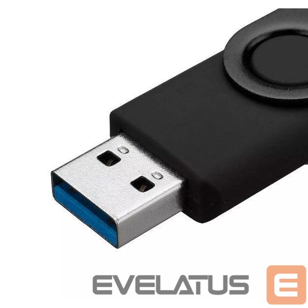 USB atmintinė Evelatus USB Flash to Type C EFD02 16GB Black