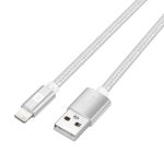 Kabelis Evelatus Apple Lightning Cable 2M MFI04 Silver