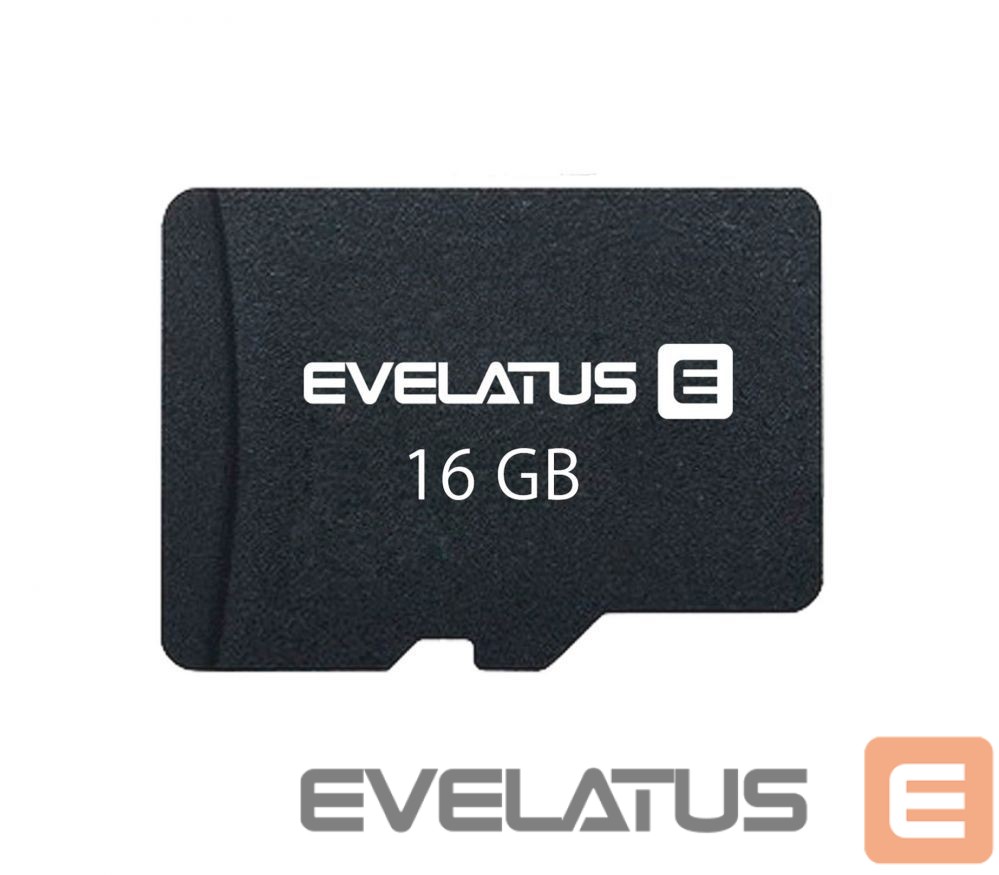 Atminties kortelės Evelatus Universal Micro Card SD 16GB 3.0 EMC01 W:20mb/s; R:60mb/s