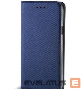 Knygos tipo dėklas dėklai iLike Samsung Galaxy A13 4G Smart Magnet case Navy Blue