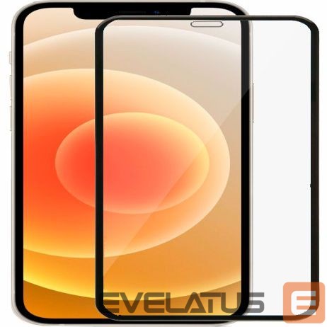 Apsauginiai stiklai Evelatus Apple iPhone 12/12 Pro 6.1 Matte 2.5D Silk Cover Japan Glue Glass Anti-Static