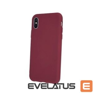 Nugarėlės dėklai iLike  Samsung A21s Silicon Case Burgundy