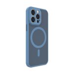 Nugarėlės dėklai Evelatus Apple iPhone 13 Pro Hybird Case Whith Magsafe and Camera Protection PC+TPU Light Blue