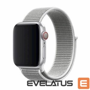 Dirželis Devia Apple Watch 44mm / 42mm Strap Deluxe Sport 3 Silver