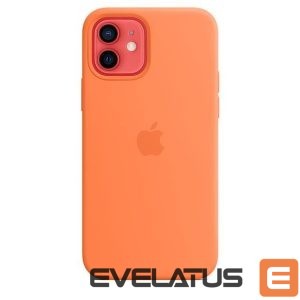 Nugarėlės dėklai Apple  Silicone Case with MagSafe for  iPhone 12 mini Kumquat