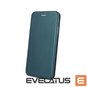 Knygos tipo dėklas dėklai iLike Huawei P40 Lite Book Case Dark Green