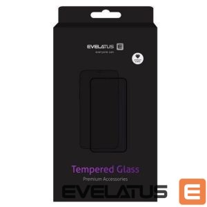 Apsauginiai stiklai Evelatus Apple iPhone 12 Pro Max Rubber Anti-Broken 3D Glass Full Cover Japan Glue Anti-Static 