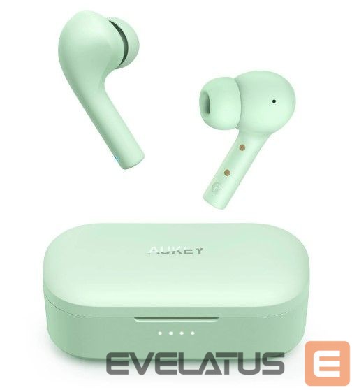 Belaidės ausinės Aukey EP-T21S TWS Wireless Earbuds Rose Bluetooth Green