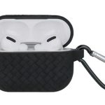 Dėklai ausinėms iLike - Airpods Pro 2 / Airpods Pro Braid case Black